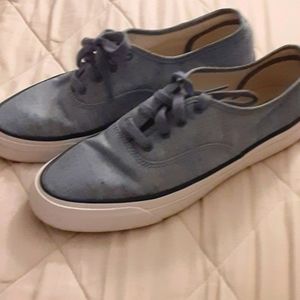 Blue keds loafers